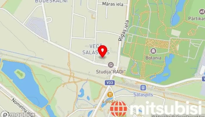 karte no Manis auto Automašīnu remonts un apkope iekš Salaspils