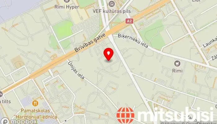 karte no Max Moto, SIA Motociklu detaļu veikals iekš Rīga