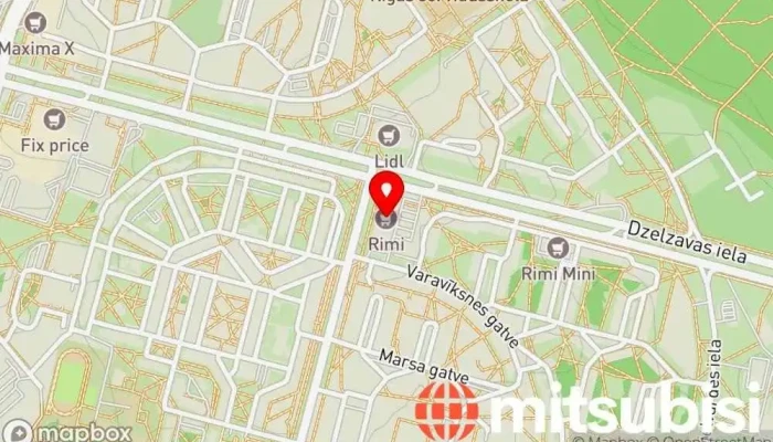 karte no Mocis Motosporta piederumu veikals iekš Rīga