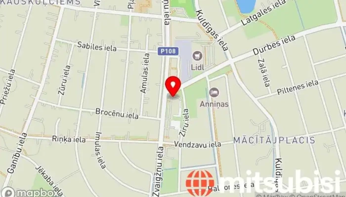 karte no Moller Auto Automašīnu izplatītājs, Automašīnu apdrošināšanas aģentūra, Automašīnu līzings, Automašīnu remonts un apkope, Lietotu automašīnu tirgotājs, Volkswagen izplatītājs iekš Ventspils