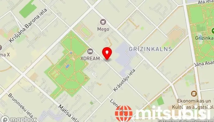 karte no Motoland Motociklu detaļu veikals iekš Rīga