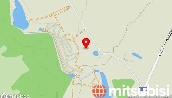 karte no Motoparks Kandava Sporta komplekss iekš Kandava