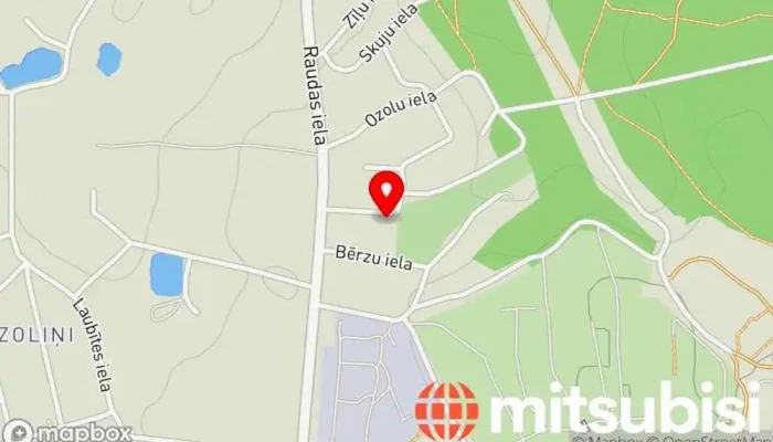 karte no Motostar Latvia Motociklu tirgotājs, Motociklu veikals iekš Tukums