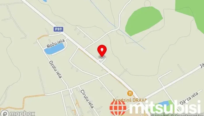 karte no Neste Vecumnieki, DUS Degvielas uzpildes stacija iekš Vecumnieki