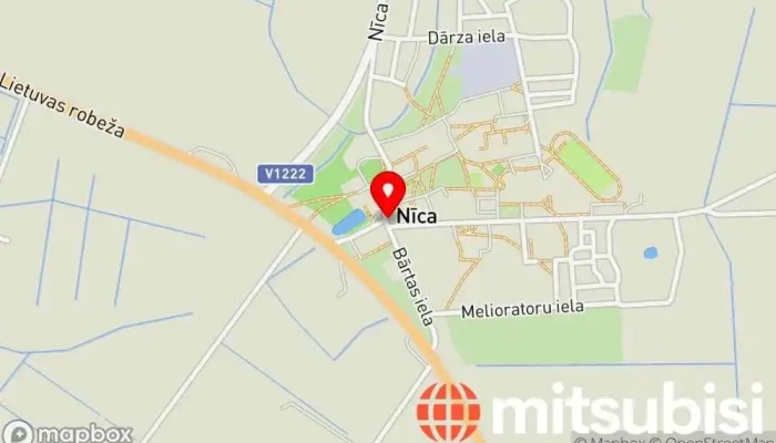Nicas Novads Karte - Dienvidkurzemes Novads