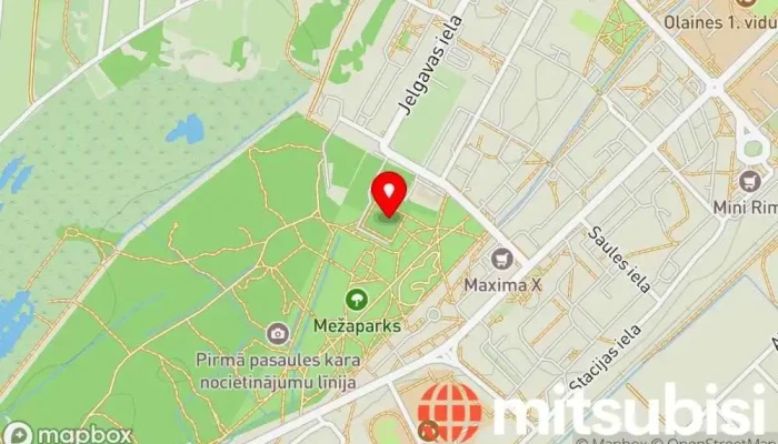 karte no Olaines jauniešu centrs 