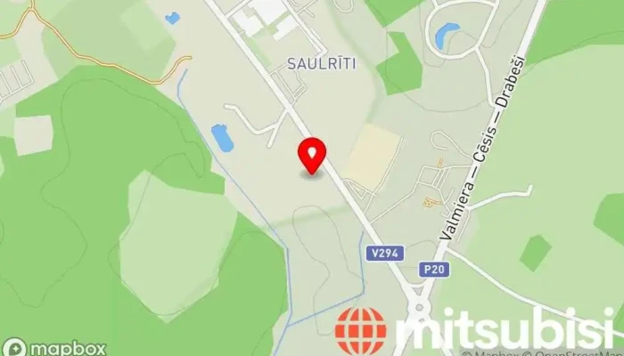 karte no Piebalgas Auto Lietotu automašīnu tirgotājs iekš Cēsis