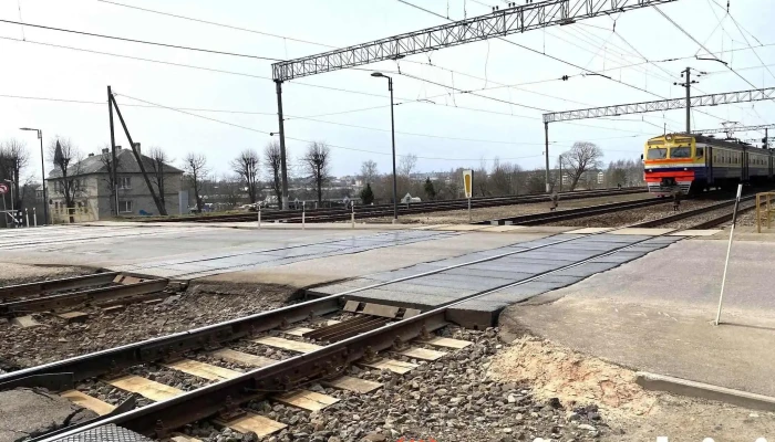 Pārbrauktuve, drošības postenis 18,142km - Salaspils Pilsēta