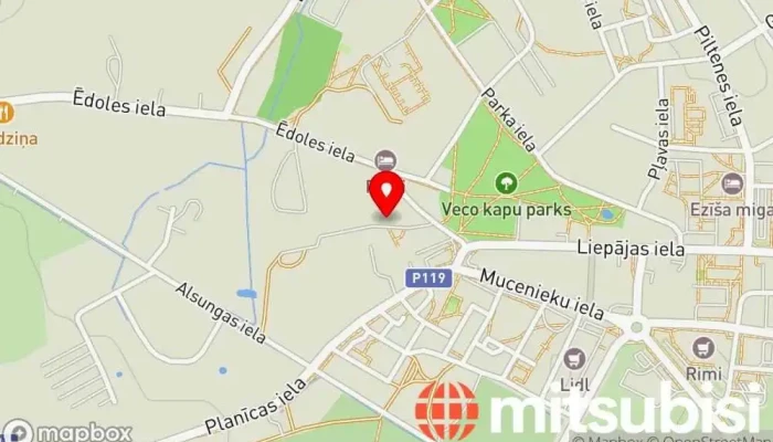 karte no RELANS, SIA Veikals iekš Kuldīga