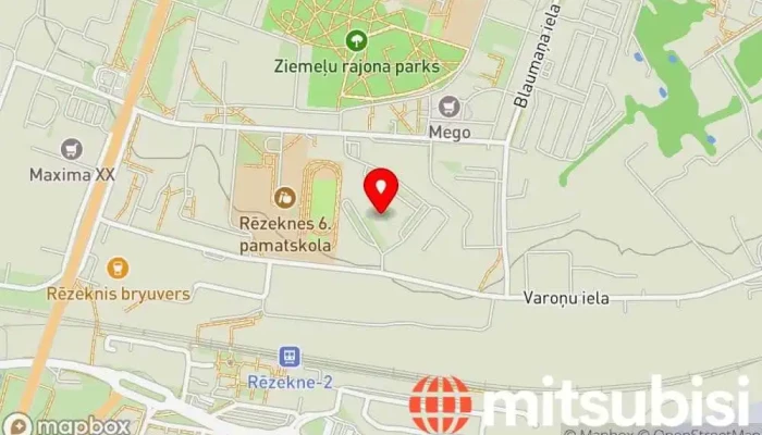 Rezeknes Tehnikums Karte - Rēzekne