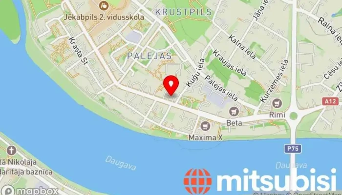 Riepu Serviss Jekabpili Karte - Jēkabpils