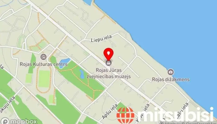 Rojas Juras Zvejniecibas Muzejs Karte - Roja