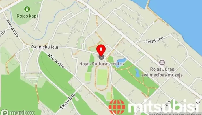Rojas Kulturas Centrs Karte - Roja