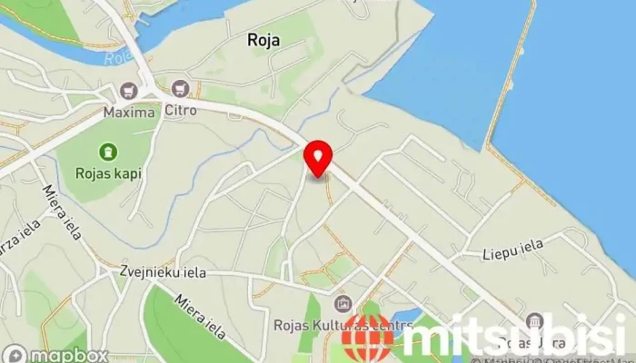 Rojas Turisma Informacijas Centrs Karte - Roja