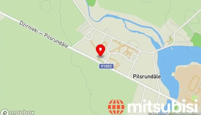 karte no Rundale parking palace Automašīnu stāvvieta iekš Pilsrundāle