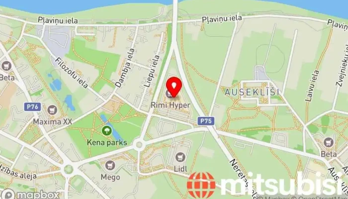 Selija Tirdzniecibas Centrs Karte - Jēkabpils