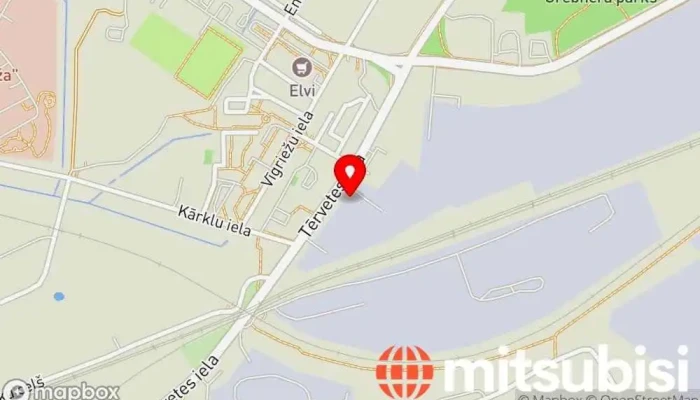 karte no Sia Ambro auto Lietotu automašīnu tirgotājs iekš Jelgava