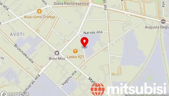Sivers Erl Karte - Rīga