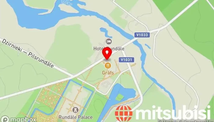 karte no Stāvlaukums Bezmaksas stāvlaukums iekš Pilsrundāle