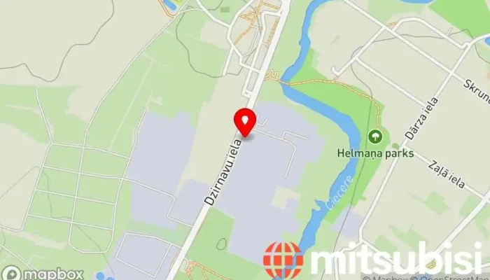 karte no SVA Autocentrs auto serviss Autodaļu veikals, Automašīnu serviss iekš Saldus