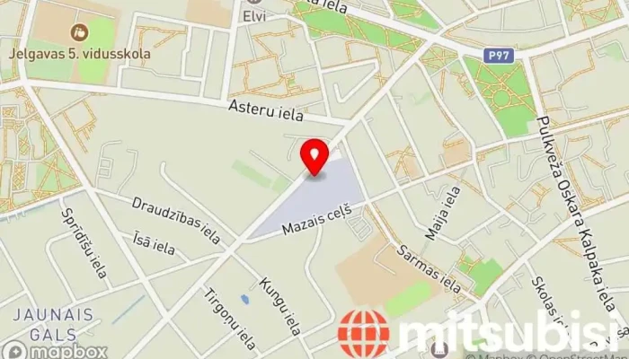 karte no TīrsAuto Automazgātava iekš Jelgava
