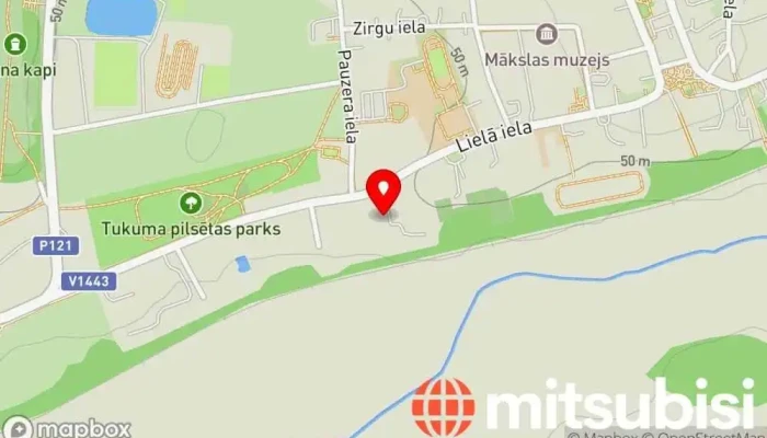 karte no Tukuma auto centrs , SIA  iekš Tukums