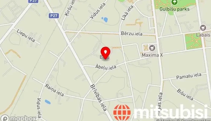 karte no Valsts ieņēmumu dienests, Vidzemes reģionālā iestāde, Gulbenes nodaļa  iekš Gulbene
