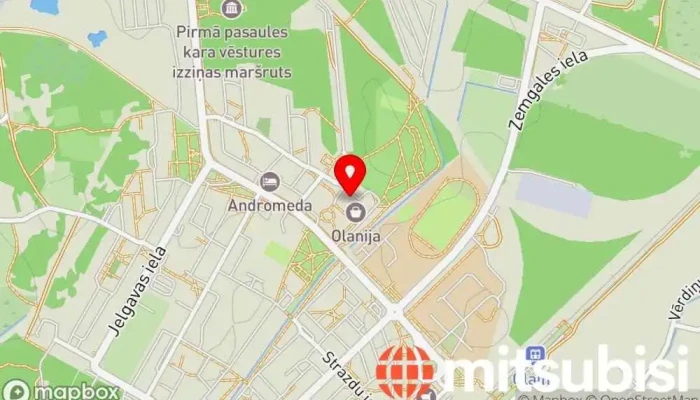 karte no Valsts probācijas dienests, Olaines nodaļa  iekš Olaine