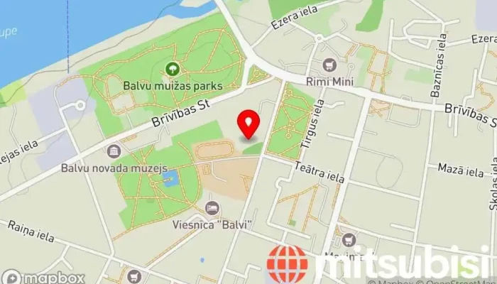 karte no Valsts tehniskās uzraudzības aģentūra, Vidzemes reģiona nodaļa, Balvi Valsts pārvaldes iestāde iekš Balvi
