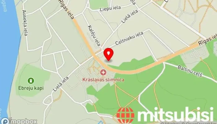 Valsts Zemes Dienests Latgales Regionala Nodala Kraslavas Birojs Karte - Krāslava