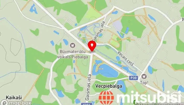 Vecpiebalga -  Karte - Vecpiebalga