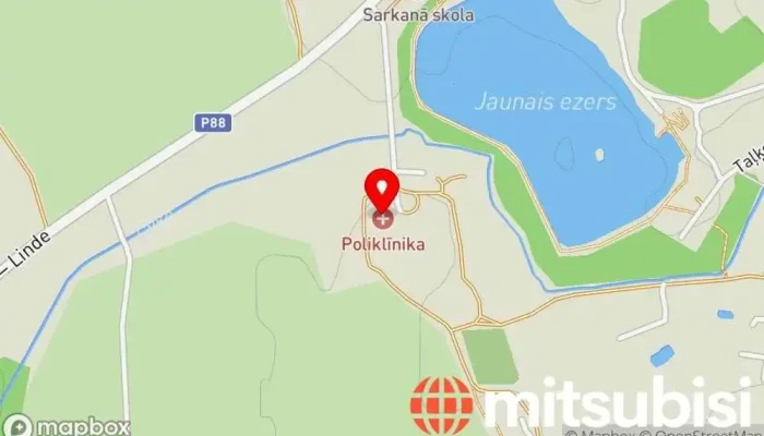 karte no Vecumnieku veselības centrs Medicīnas centrs iekš Vecumnieku p.
