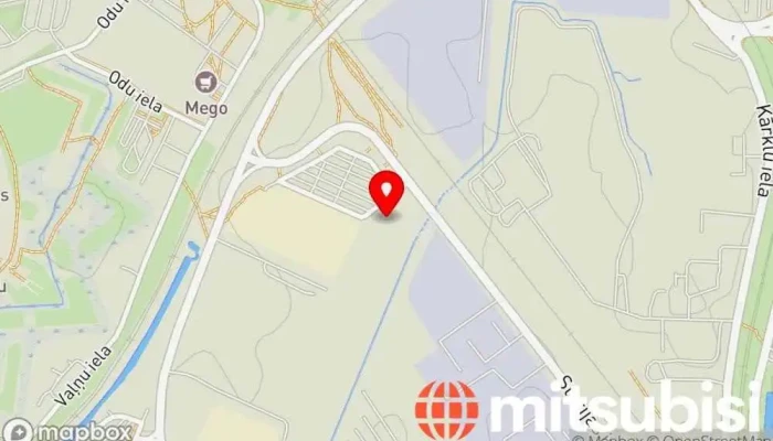 karte no Vegas Auto Auto tirgus iekš Daugavpils