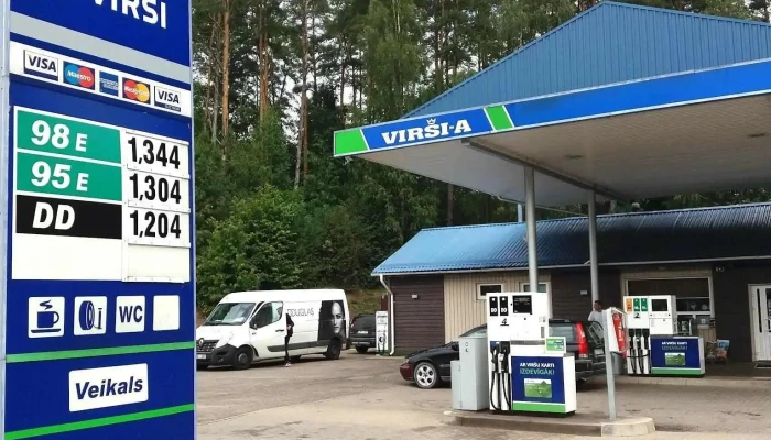 Virsi Aglona Dus Degvielas Uzpildes Stacija - Aglona