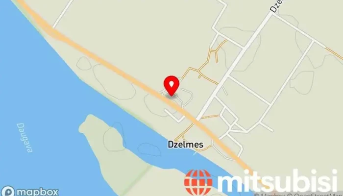 karte no Virši Dzelmes, DUS Degvielas uzpildes stacija iekš nov