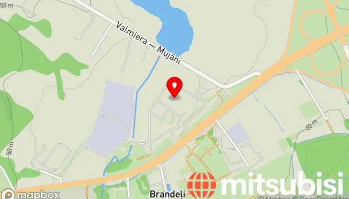 karte no VTU Valmiera, SIA, Automazgātuve Automazgātuve, Automazgātava iekš Brandeļi