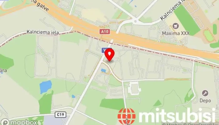 karte no WESS Motors Mazlietoti Auto Automašīnu izplatītājs iekš Mārupe
