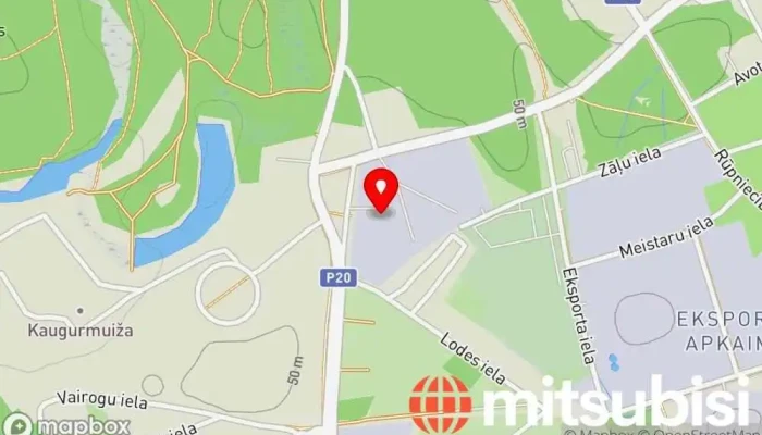 karte no YSS Suspension Latvia Motociklu labošana iekš Valmiera