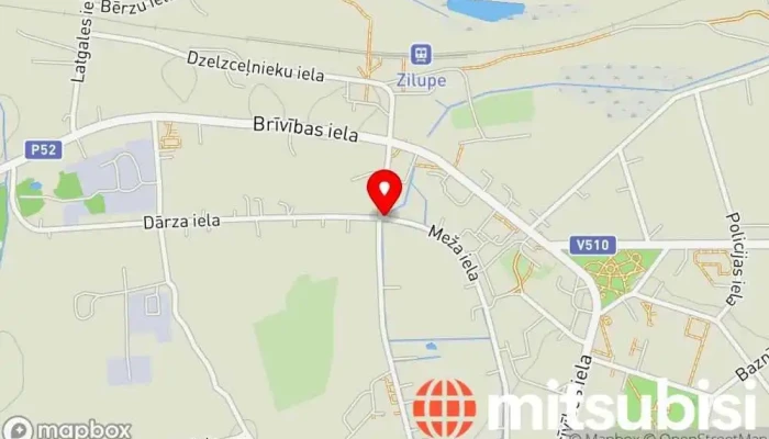 karte no Zilupe  iekš Zilupe